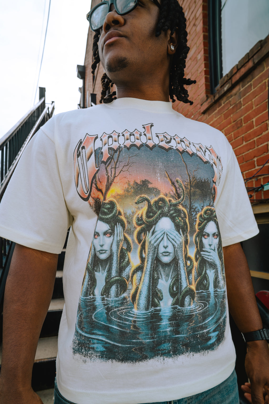 Omerta Tee White
