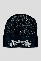 Opulent Rhinestone Beanie