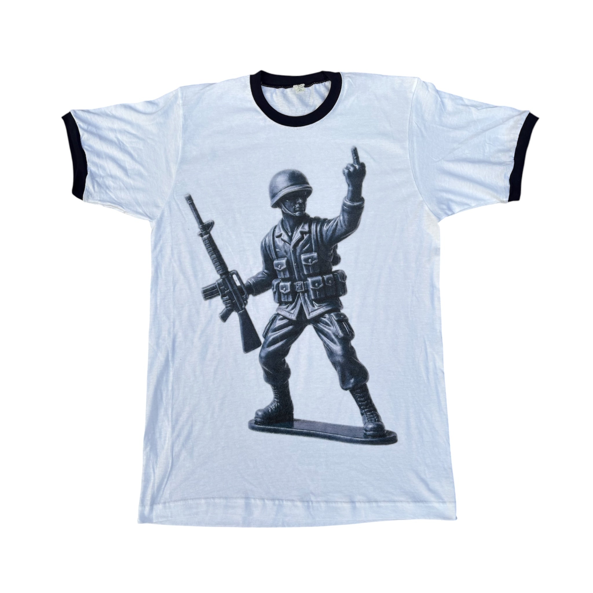 NAVY Ringer Tee